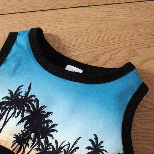 Fashion Personality Boy Short Suit