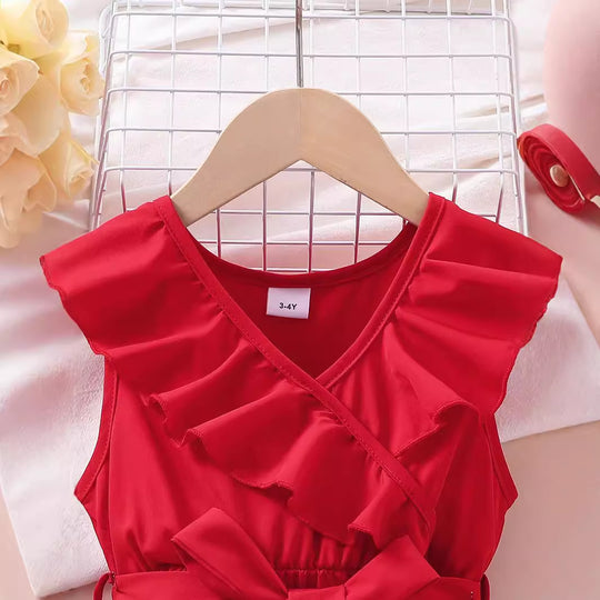 Girl Ruffled Dress