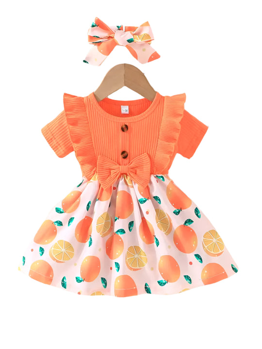 Embroidered Flowers Holiday Party Dress Girl