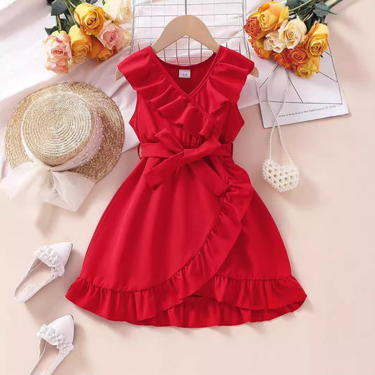 Girl Ruffled Dress