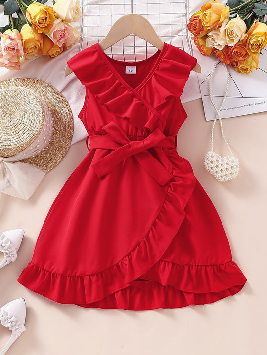 Girl Ruffled Dress