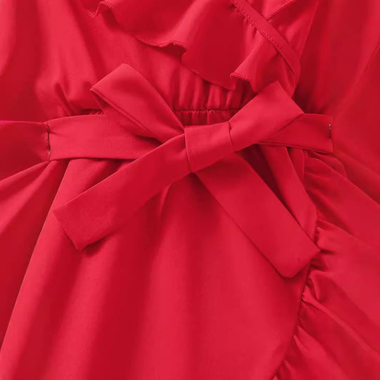 Girl Ruffled Dress